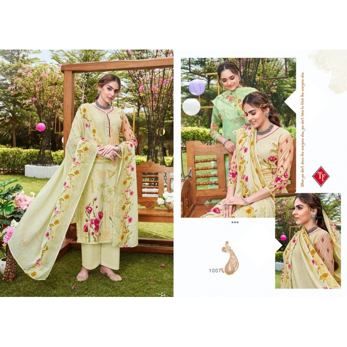 Tanishk Prisha Pure Cambric Cotton Salwar Suits